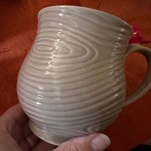 Temptations Latte Mug with Cardinal Bird Accent